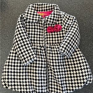 Little girls Penelope Mack coat with hat size 2T